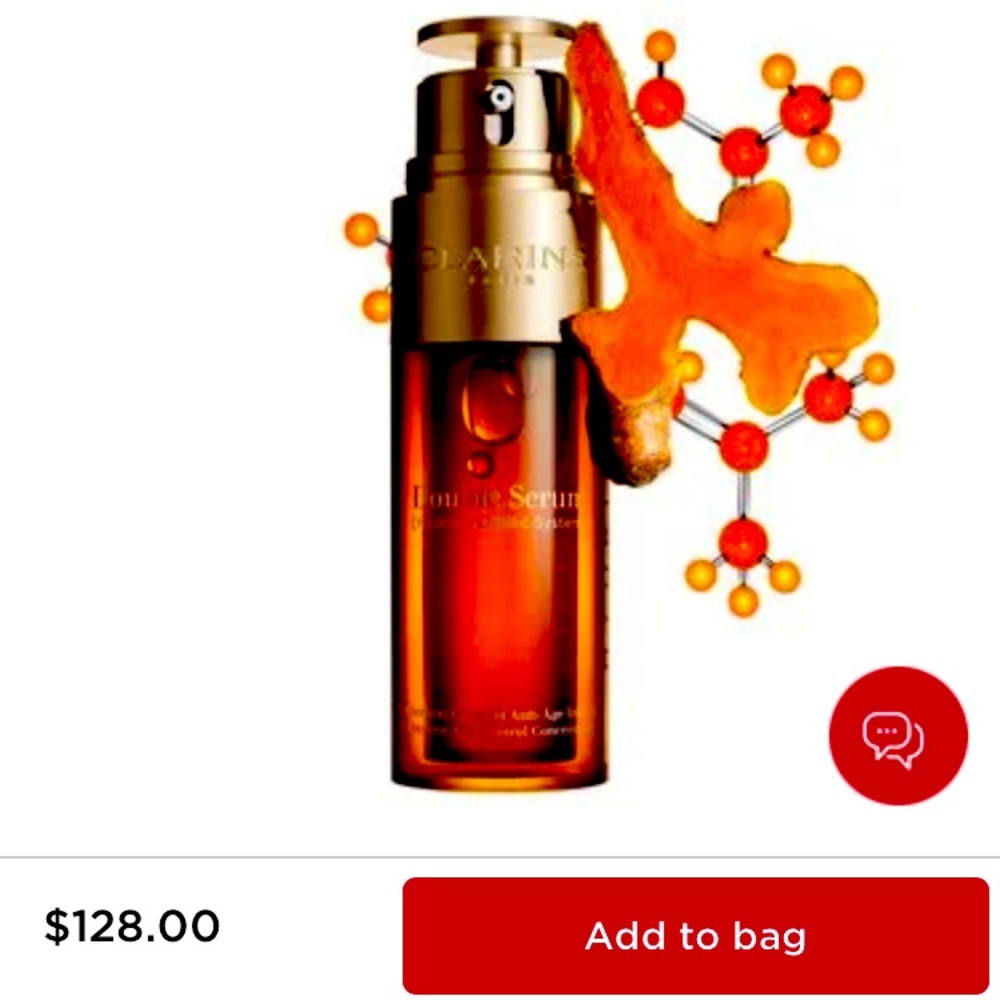 Clarins double serum